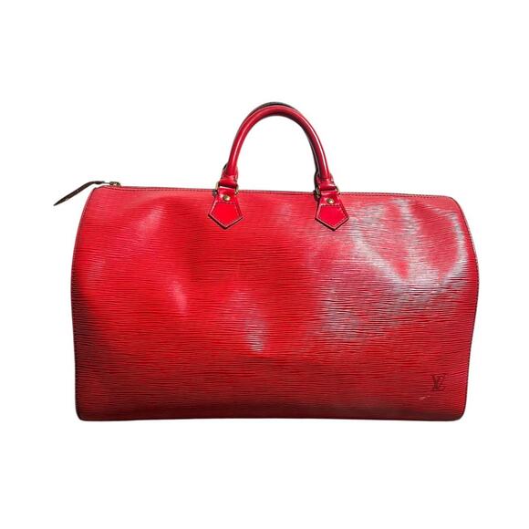 Epi leather keepall 50 duffle - Picture 1 of 5